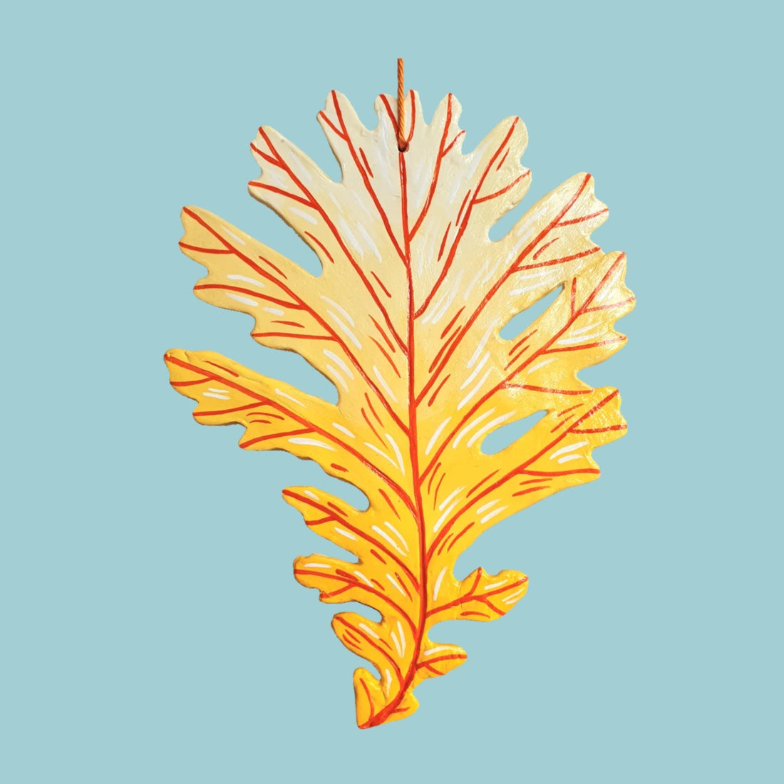 Leaf - yellow and red