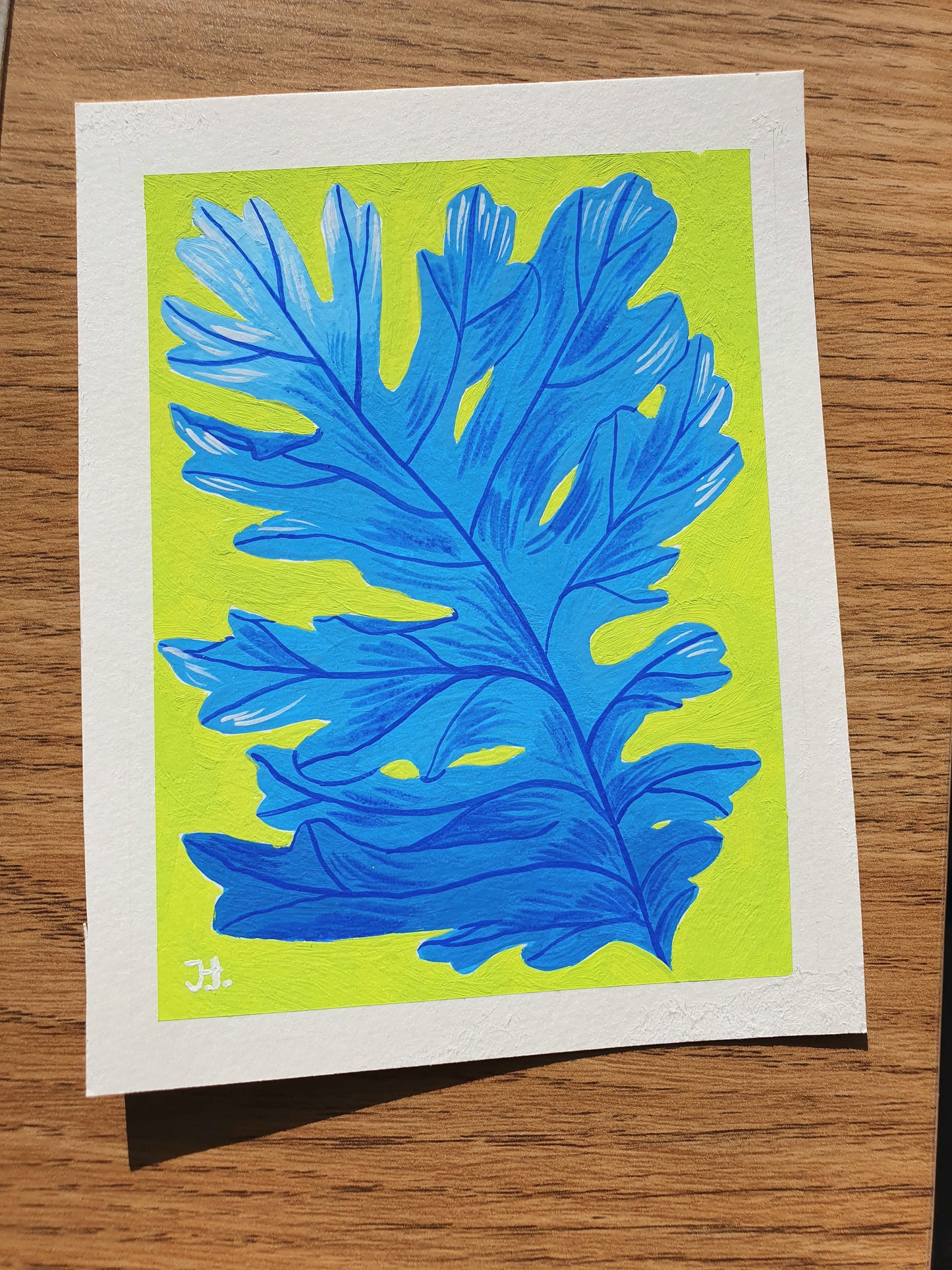 Blue Special Leaf