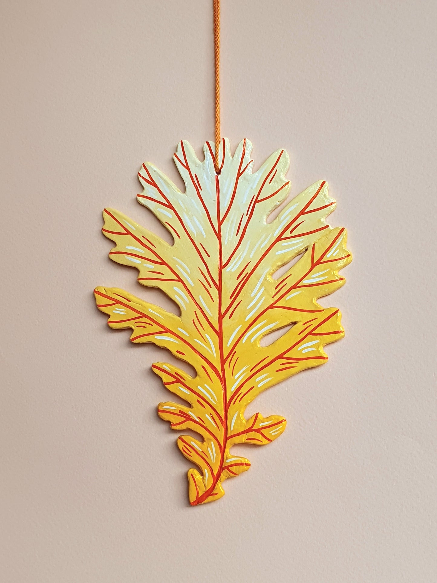 Leaf - yellow and red